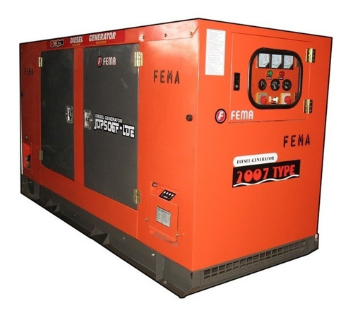 [FE69380516] GENERADOR FEMA 100 KW-135KVA-380VOLT-INSONO-C/TRANSFERENCIA    AUTOMATICA -1760 KG - 290x115x170 CM - TANQUE 50 LITROS - CON PROTECCION DE CORTE POR DIFERENCIAS DE PARAMETROS - MOTOR WEIFANG  110 KW - 150 HP-MOTOR
