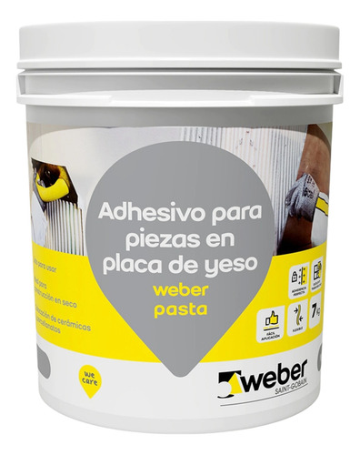 [FEW1000180] PEGAM PASTA LISTA FELXIBLE balde 7 kg blanco hueso