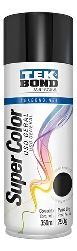 PINTURA SPRAY-NEGRO BRILL-250Gr-USO GRAL     CJ6