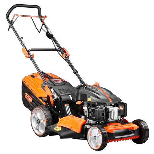 [FE69382212] CORTAC. CASTEL GARDEN-6 HP-21"TRACION-BOLSA-TRIT.    RUEDA 180 MM-254MM - 20`` DE CORTE - REGULACION DE ALTURA EN LAS 4 RUEDAS CON UNA PALANCA.RECOLECTOR DE 50LT.MANIJA ERGONOMETRICA