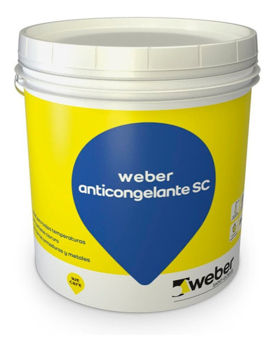 Anticongelante sin Cloruro 6 kg Ambar