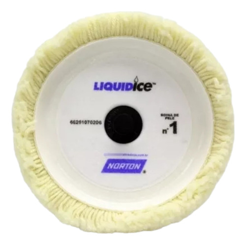 [FE63642542077] BOINA PULIDO CORDERO NORTON C/VELCRO 203.2MM PASO 1       CJ6