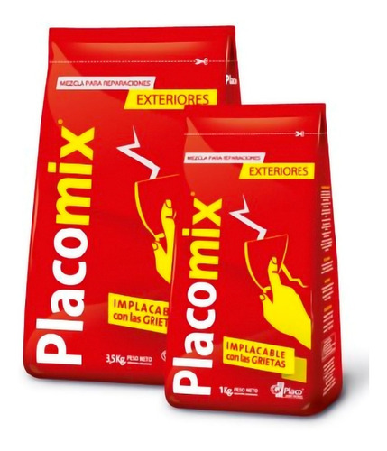 [FEW1006122] YESO REPARADOR PLACOMIX EXTERIOR x 1kg       (palet x 400)    REPARADOR PAREDES
