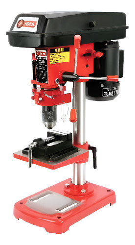 TALADRO DE BANCO 13MM - 350W-5 VEL.C/MORSA Y    MANDRIL AUTOAJUSTABLE 1,5-13MM-TECLA ENCENDIDO/PARE-VOLCIDADES:620/2620/740-3140 RPM-COLUMAN 46 MM.ALTURA TOTAL 580 MM-DISTANCIAS DE HUSILLO 105-PUNTA EJE B 16-APERTURA MAXIMA 220 MM. DE PIE A MANDRIL 300-MESADA DE TRABAJO 160 X 160- PESO 16 KG-CAJA 430 X340 X230MM.