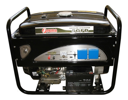 GENERADOR FEMA 6600 5500W 13HP 6.5KVA 5,4 KW