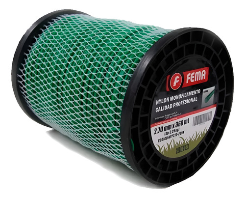 [FENYP27005K] NYLON 2.70 MM - 0.500 KG- 79MT FEMA PROFESIONAL
