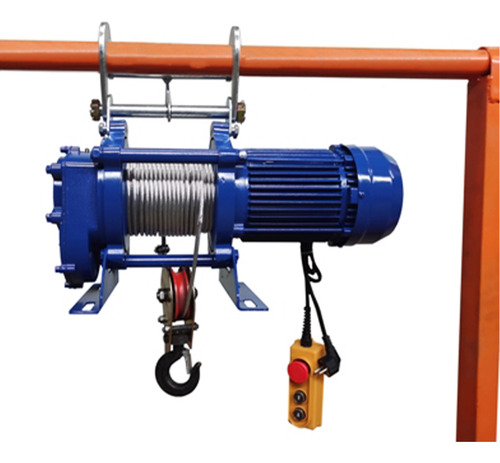 GUINCHE 220V -SIMPLE 500KG - DOBLE 1000KG- CABLE 30MT  C/CON