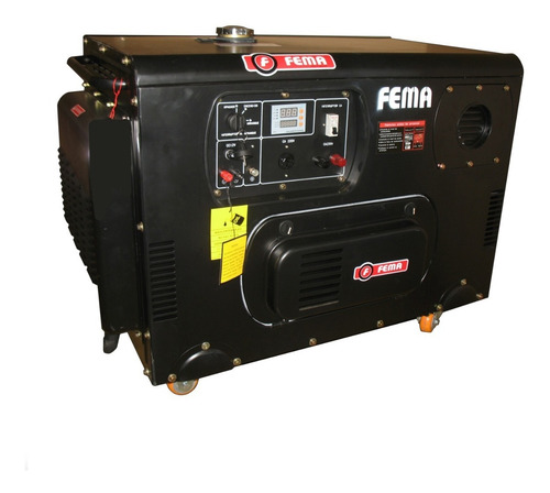 Generador Fema 10Kw 25Hp Diesel Inzonirazado