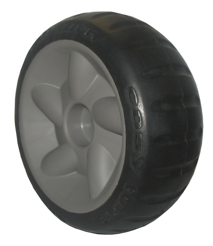 RUEDA 7 X 3" SEMI NEUMATICA-CENTRO D.1/2 X ALTUR.1,74"