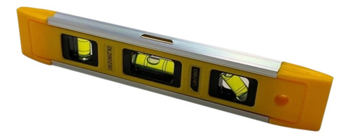 NIVEL TIPO TORPEDO- PLASTICA CON BASE DE ALUMINIO MAGNETICO 230 MM-