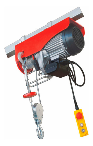 APAREJO ELEC.1000KG.SIMPLE 500KG-DOBLE 1000KG-18MT ALZ.BOB.COBRE-    CABLE 6,0MM-CONTROL EMERGENCIA-CONTRO MANUAL--3MT