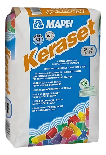 ADHESIVO MAPEI KERASET CERAMICO 25Kg