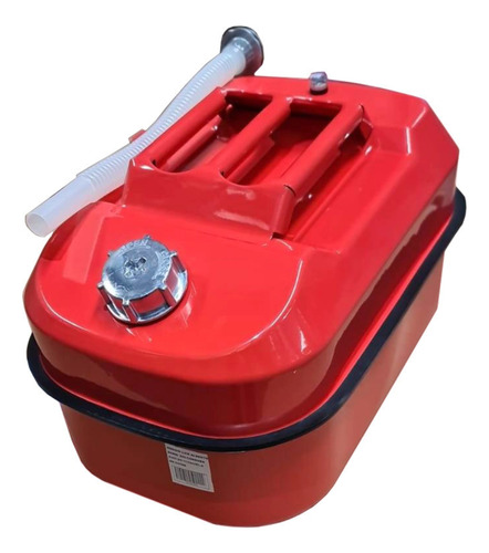 BIDON ACERO 20 LITROS HORIZONTAL C/PICO PLAS.(C-3)    VERTED