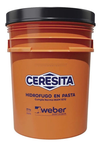 CERESITA HIDROFUGO INORGANICO+ORGANICO 20 kg blanco