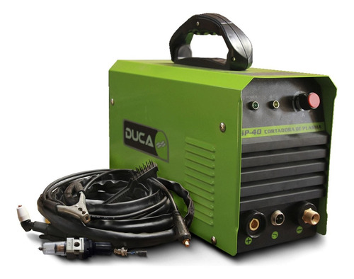 [FE69381140] CORTADORA PLASMA DUCA 2HP-220-VOLT. SP40    20,6 A.--RANGO DE VOLTAGE 94 V--15-35 A.--COSENO 0.98--
EFICIENCIA 85% -AISLACION IP21S-CAPACIDAD 10mm