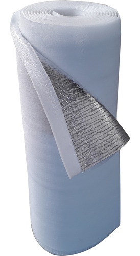 [FE57105556] AISLANTE ALUSTRARK BLANCA .10--10MM X 20MT X 1,05MT    TERMO HIDROFUGOS-ESPUMA Y  FOIL ALUM.DOS CARAS -CON REBAJE P/TERMOSOLDADO-PARA BAJO CHAPA