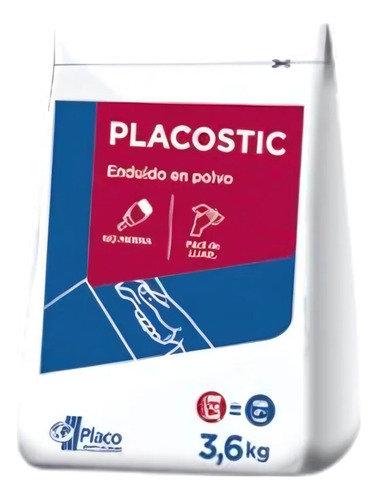 [FEW1006102] PLACOSTIK (ENDUIDO EN POLVO) X 3,6KG (palet x 180)