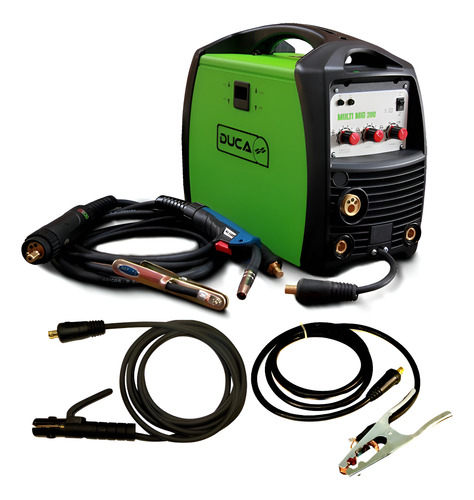 Soldadora Inverter Duca Multi Mig 200 MIG/MMA/TIG