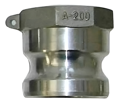 ACO. RAP MACHO ROSCA HEMBRA 3" 75MM. AL    75MM. ALUMINIO TI