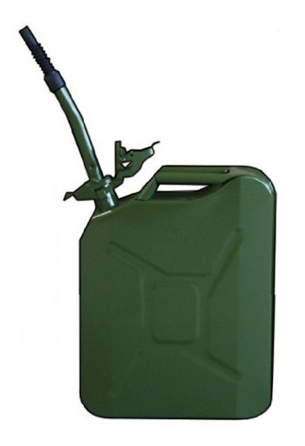 BIDON ACERO 10 LITROS VERTICAL  (C-5)    TAMAÑO CAJA 0,66 X 0,32 X 4,25 M