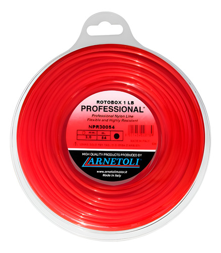 [FE69380754] NYLON  ARN MOT 2,4MM* BLISTER 81MT