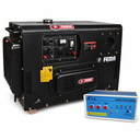 Generador Fema 10Kw 25Hp Diesel Inzonirazado Transferencía A