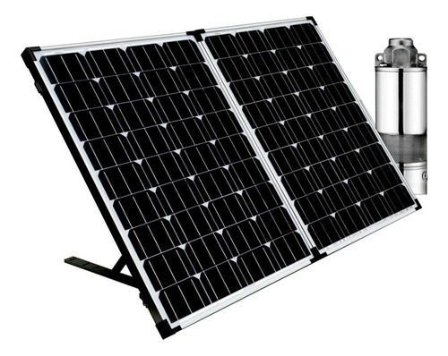 [FE69359892] ELECTROBO.FEMA 24V-3"55 MT-SUMERG.C/PANEL SOLAR-AUTOREGULADO    760 L/H(0,76M3/H)--COMPLETO CON CABLE Y ABRAZADERAS Y ETC.120W-24v.ALTURA MAXIMA 55MT- -PARA BATERIA 120 AH/12V(2 UNIDADES EN SERIE)-
BOBINA COBRE- ACERO INOX 304- - CONTYRO CON MPPT, DSP -DIAMETRO DE BOMBA 3"