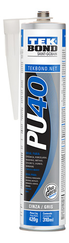 [FE321925] SELLADOR POLIURETANO  PU40 -GRIS-360 GR.    -CJ12-