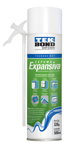ESPUMA POLIURETANO EXPANDIDO 320GM-500ML