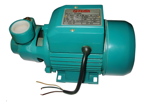 Electrobomba Fema Periférica DFVM60 - 1/2 HP