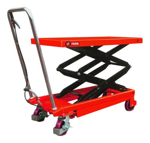 PLATAFORMA HIDRA. 150 KG- ALTURA  1100 MM(SPA150)    ALTURA MINIMA 405 MM - RUEDAS CON FRENO 
TAMAÑO CAJA 0,86*0,485*0,3 M