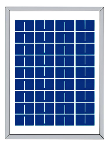 PANEL SOLAR PLM-005-P-36 Tamaño: 315x175x25mm