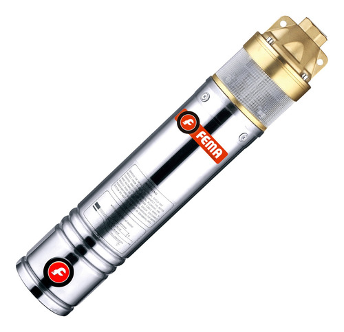 ELECTROBO. FEMA SUMER.4SPM5/12- 1,5HP-D.4"(periferica) 220V    / 0,5 M 3/HORA-41 MT/3 M 3/HORA-1`