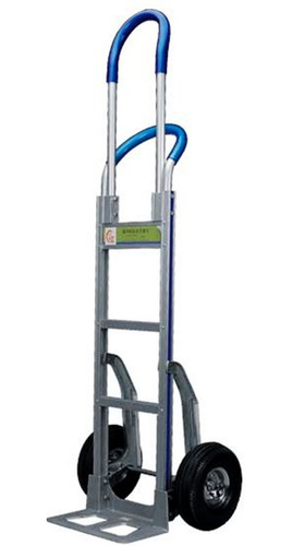 CARRETILLA FIJA 2 RUEDAS- 2 MANIJAS-200KG-ALUM-ANTICHOQUE    47X51X159