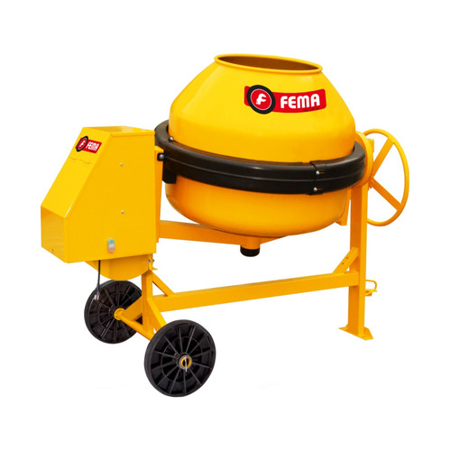 [FE69510065] Hormigonera Fema 400 Litros Eco-Pro con motor WEG 2 HP (220V)