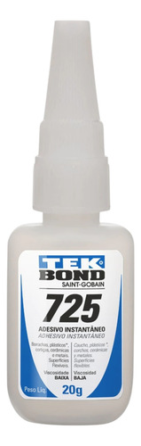 ADHESIVO INSTANT. CIANO.725- 20GM  TUBO ANTIENTUP.     CJ10