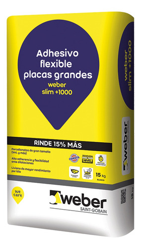 PEGAM SLIM +1000 GRANDES FORMATOS 15 kg blanco