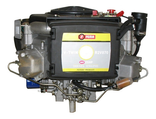 [FE69366238] Motor fema Diesel 25 hp eje vertical