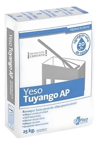 YESO TUYANGO AP CBA  X 25Kg