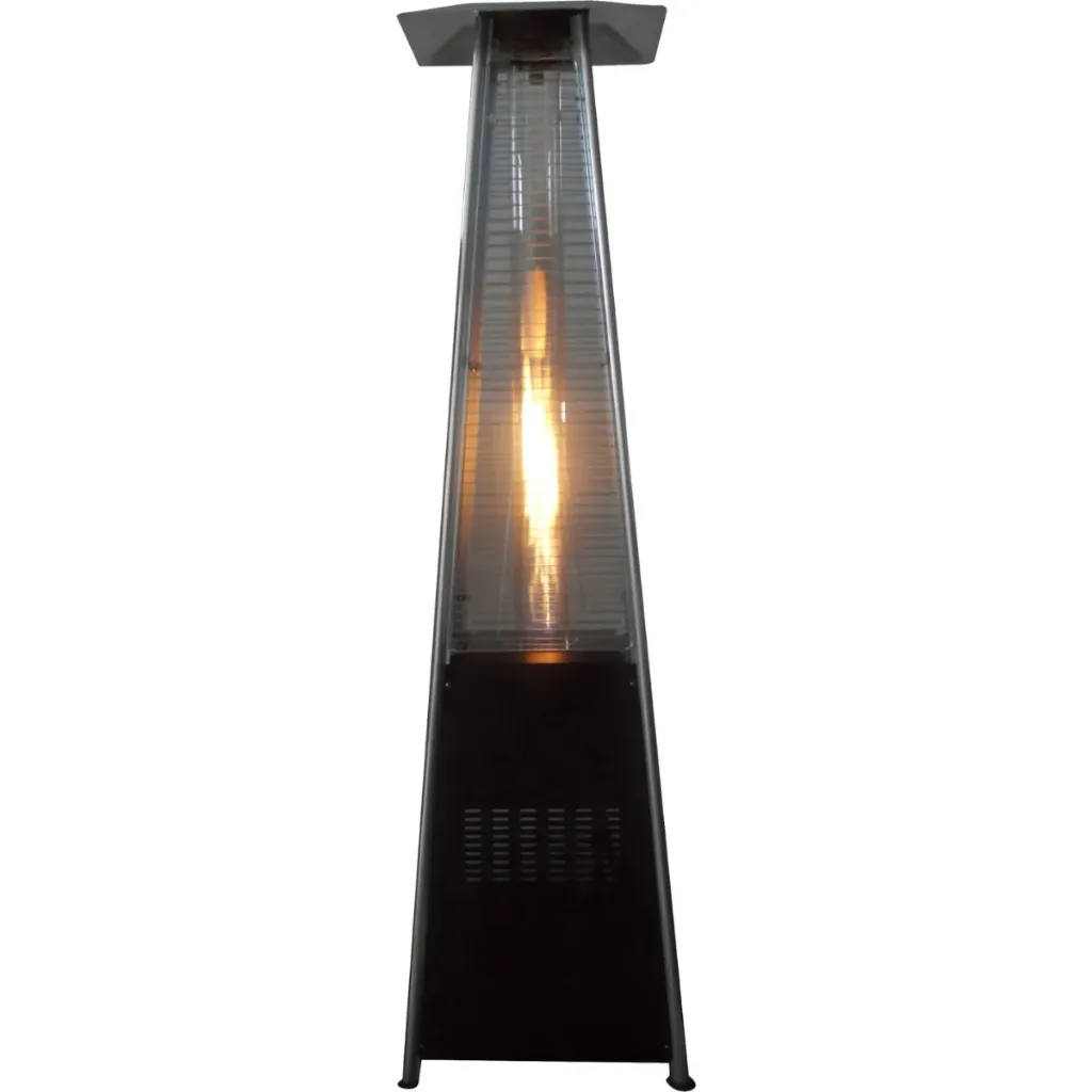 [FE69358974] Calefactor gas pirámide negro