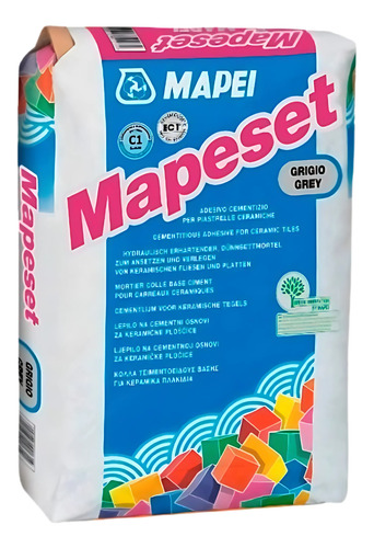 ADHESIVO MAPEI BASICO MAPESET GIRS 25 KG ALTA ABSORCION   CJ