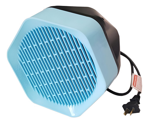 Calefactor Eléctrico Magiclic 2000W Celeste Con Ventilación Protección