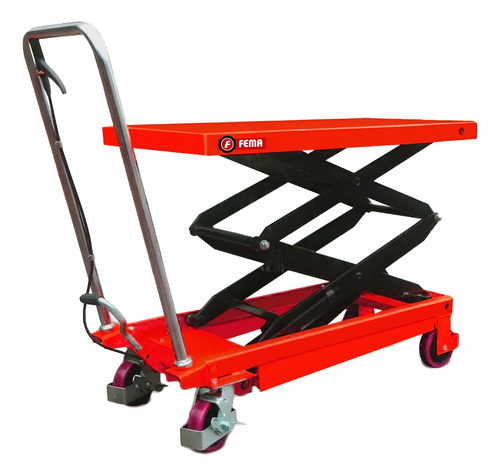PLATAFORMA HIDRAULICA 800 KG ALTURA 1100 MM