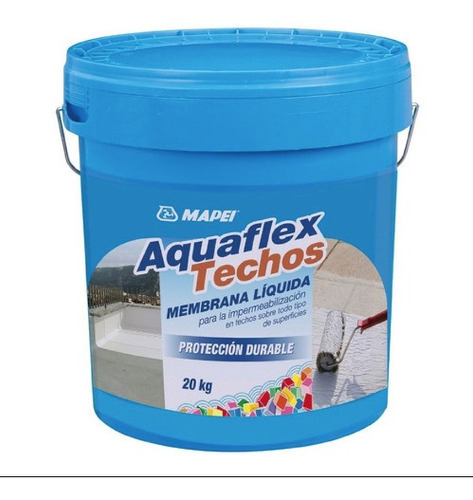 MEMBRANA LIQUIDA MAPEI AQUAFLEX TECHOS Blanco x  20    ACLILICA