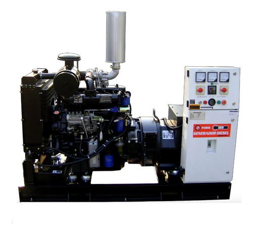GENERADOR FEMA 50KW-67KVA-380VOLT-ABIERTO    1090 KG - 195*95*122 - CON PROTECTOR TEMPERATURA - PRESION DE ACEITE - CARGA ELECTRICA - MOTOR SHANGHAY - 80 HP - CHASIS 2,20MT.- TANQUE 50 LITROS