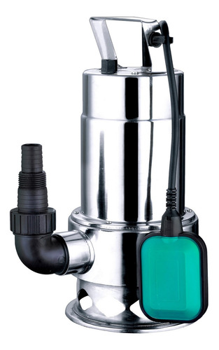 ELECTROBO.FEMA SUMER.DFS-INOXD750W.1HP-P/AGUA SUCIA-D.PART.5mm -220v    ACERO INOXIDABLE - ALTURA MAX. 8 MT-160 L/MIN.-E/S 5/4''- 1'' - 3/4'' - 1/3'' - SUMERGIBLE 5 METROS - INCLUYE 10 METROS DE CABLE - PESO 6,4 K - MEDIDAS 15,25 x 38 cm   -PACKING-22x17x40 cm