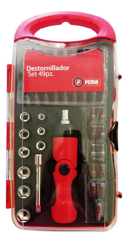 DESTOR. SET 49 PZ. PUNTAS 25 MM