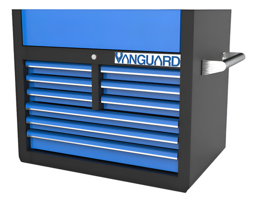 CAJA HERR.8 CAJONES   946X468X573-9 CAJONES-VANGUARD-DOBLE GUIA    PESO NETO 51 KG