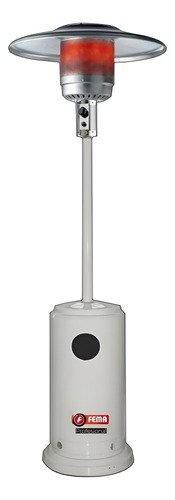 Calefactor gas color blanco