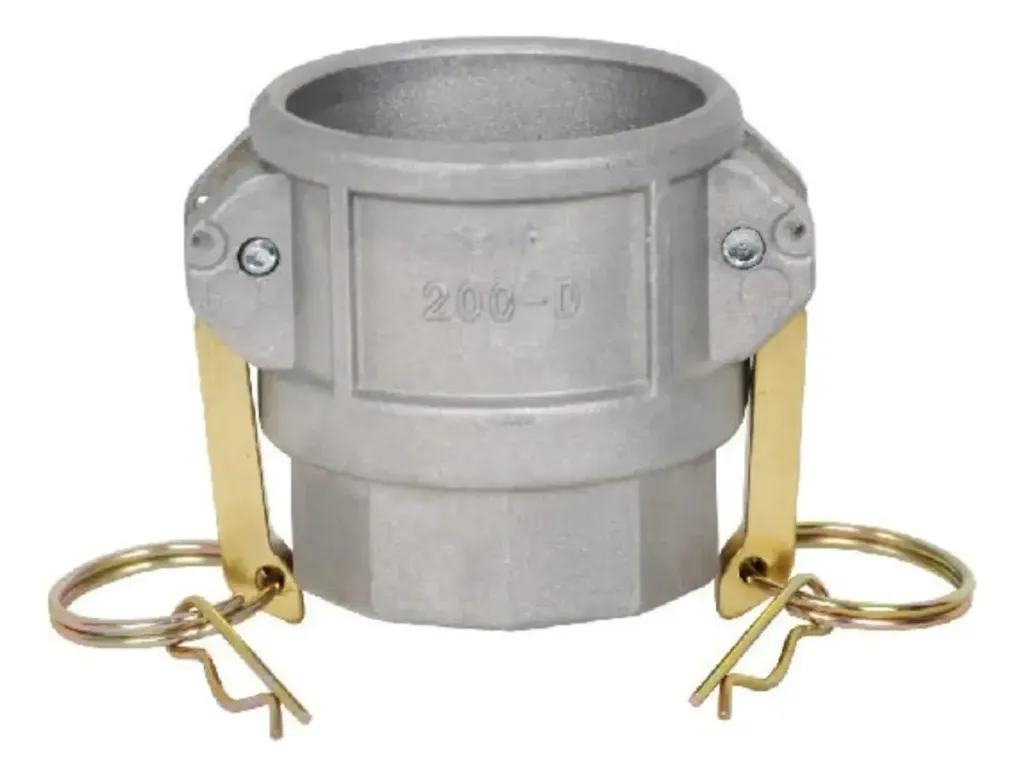Acople Hembra Rosca Hembra 3" 75mm Aluminio Tipo D Fema